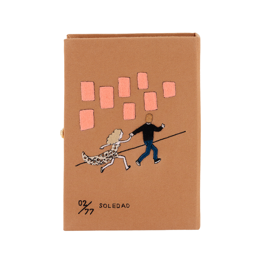 Home Is Where the Art Is Book Clutch by Olympia Le Tan