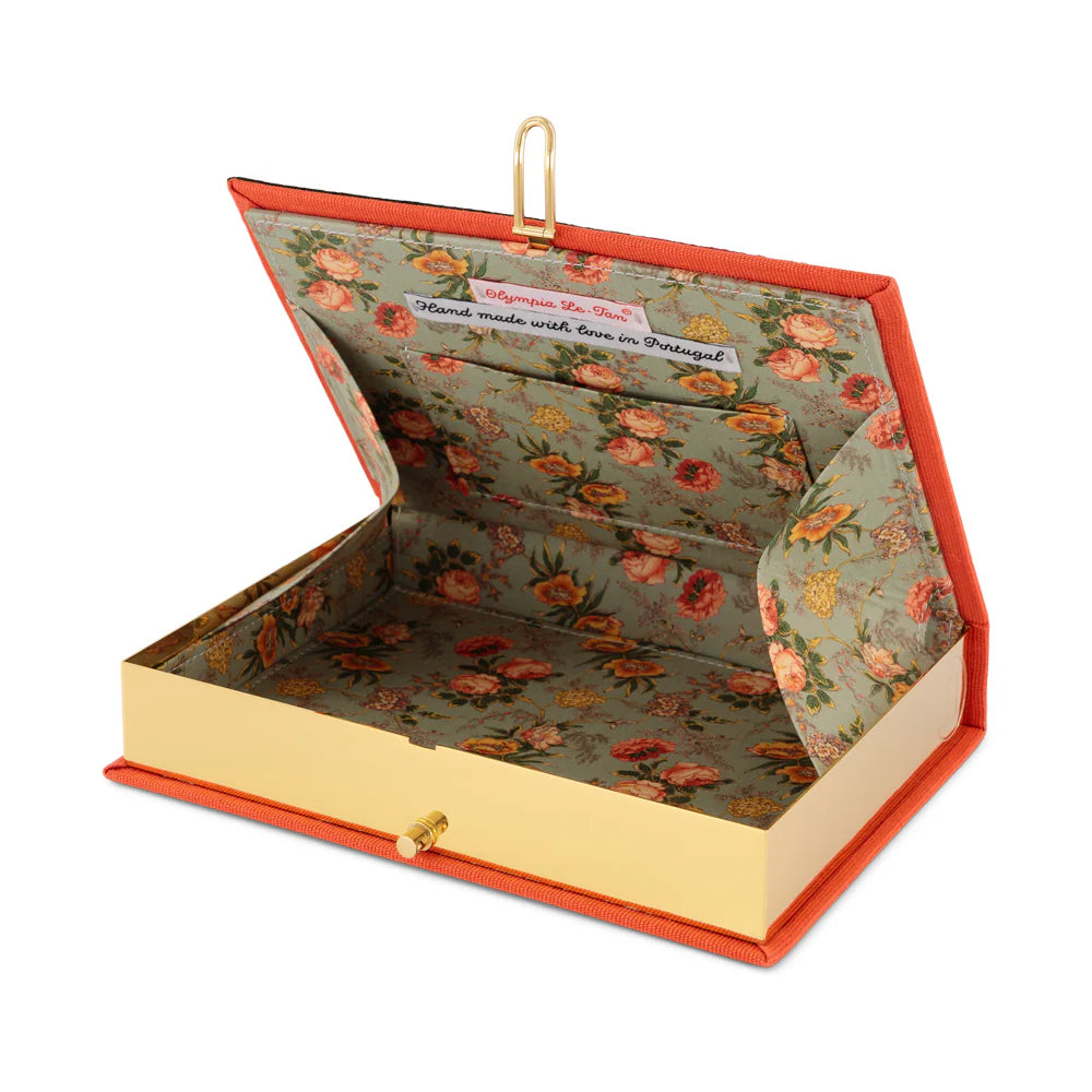 Glacier Express St Moritz Book Clutch by Olympia Le-Tan