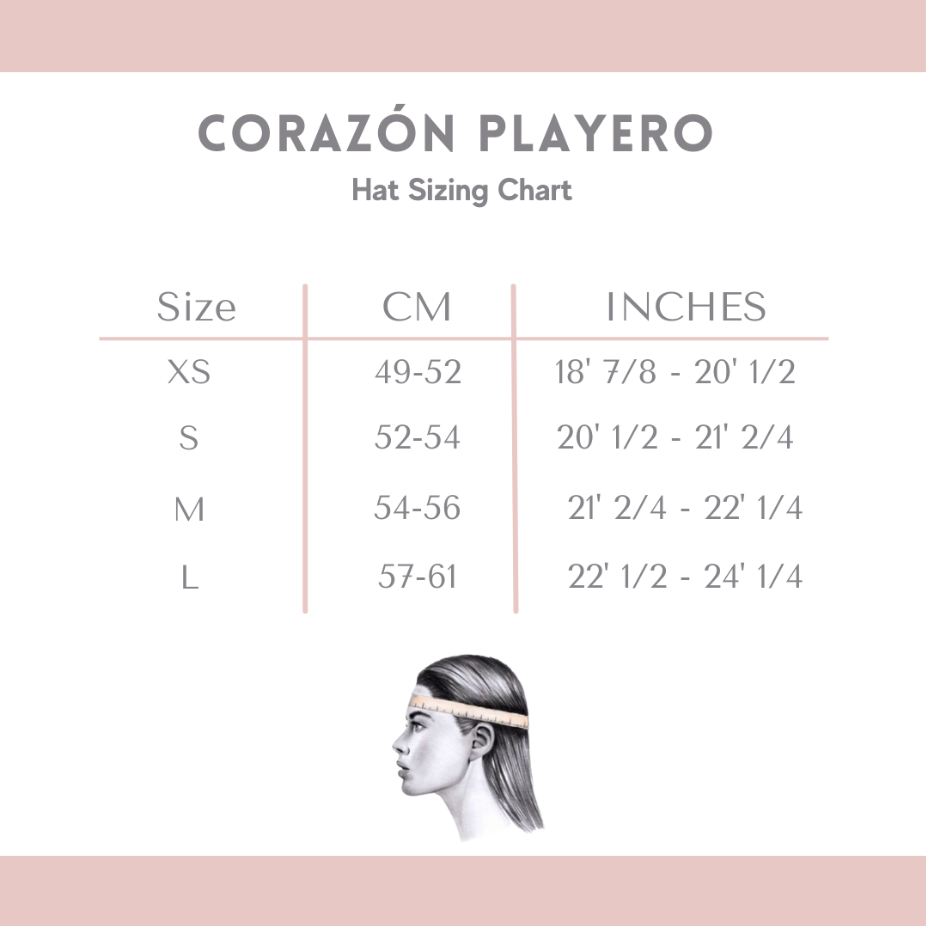 Exclusive Anaranjado Flores Hat by Corazon Playero