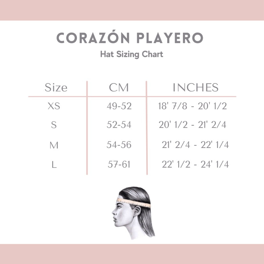 Neutral Stella Hat by Corazon Playero