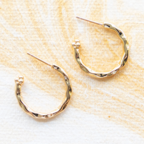Small Mia Hoops by Gresham