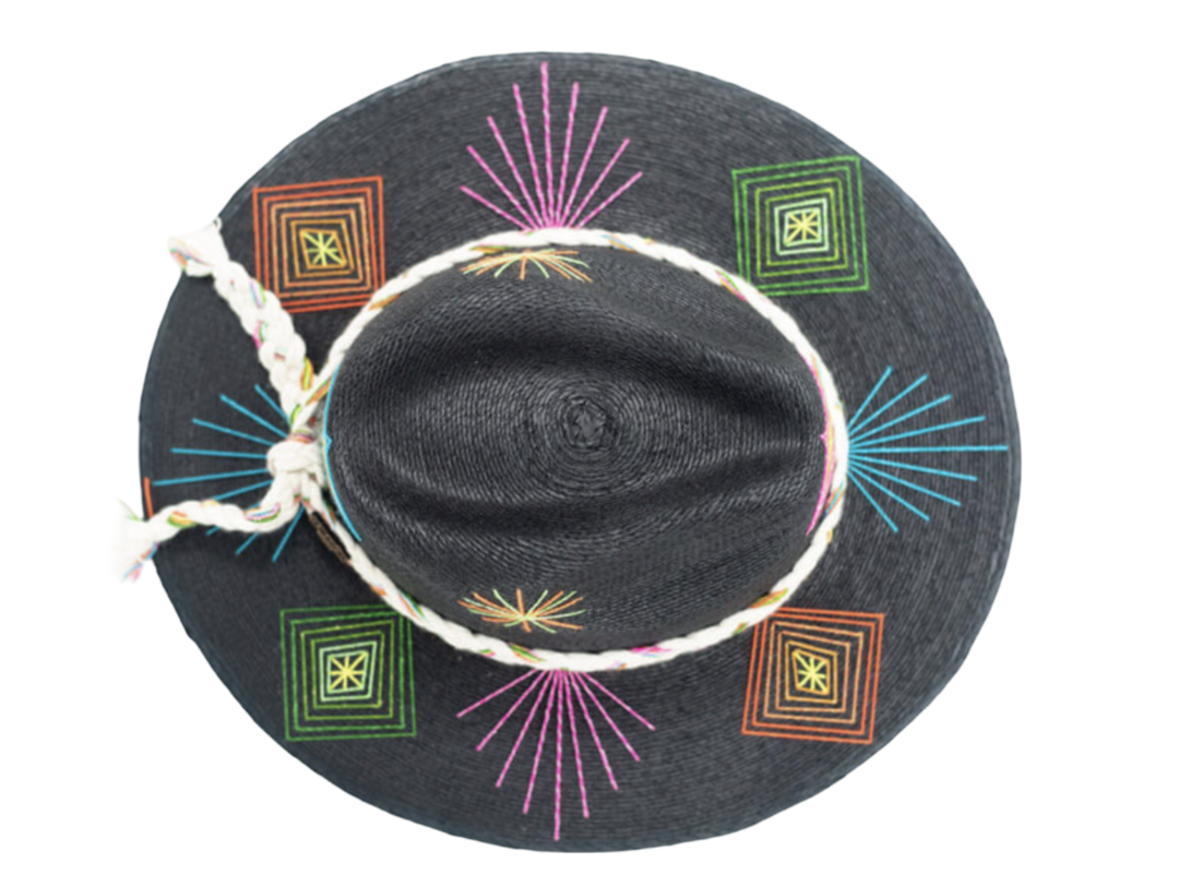 Exclusive Luanna Flora Black Hat by Corazon Playero