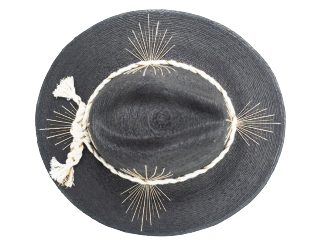 Exclusive Agave Black Cowboy Hat by Corazon Playero