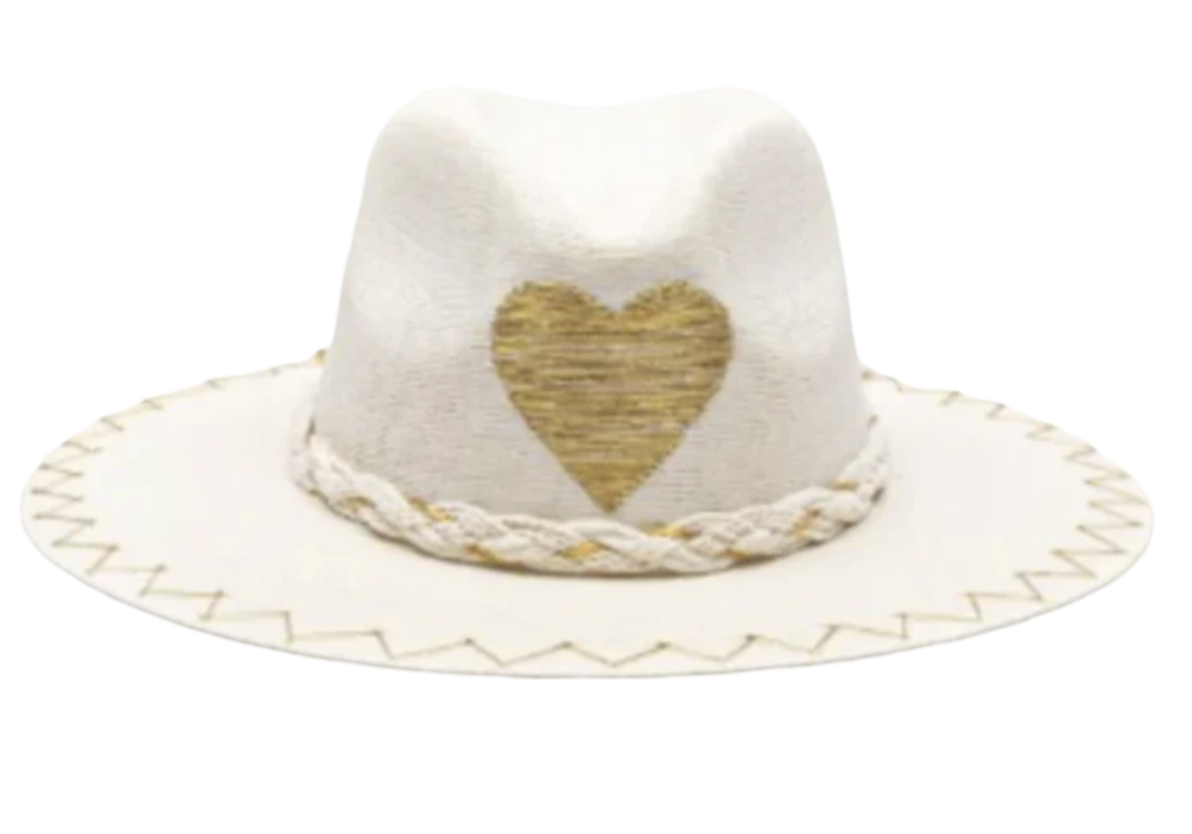 Exclusive Ximena Gold Hat by Corazon Playero - Preorder