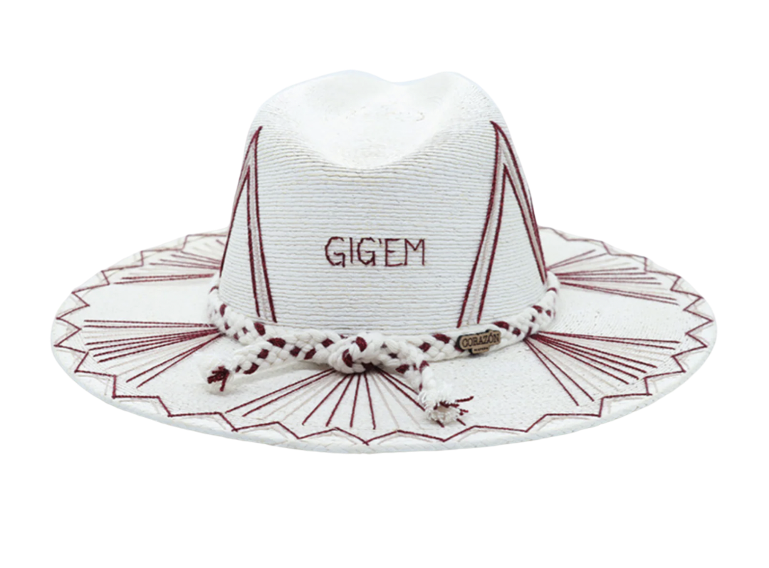 Exclusive Texas A&M Inspired Isabella Hat by Corazon Playero