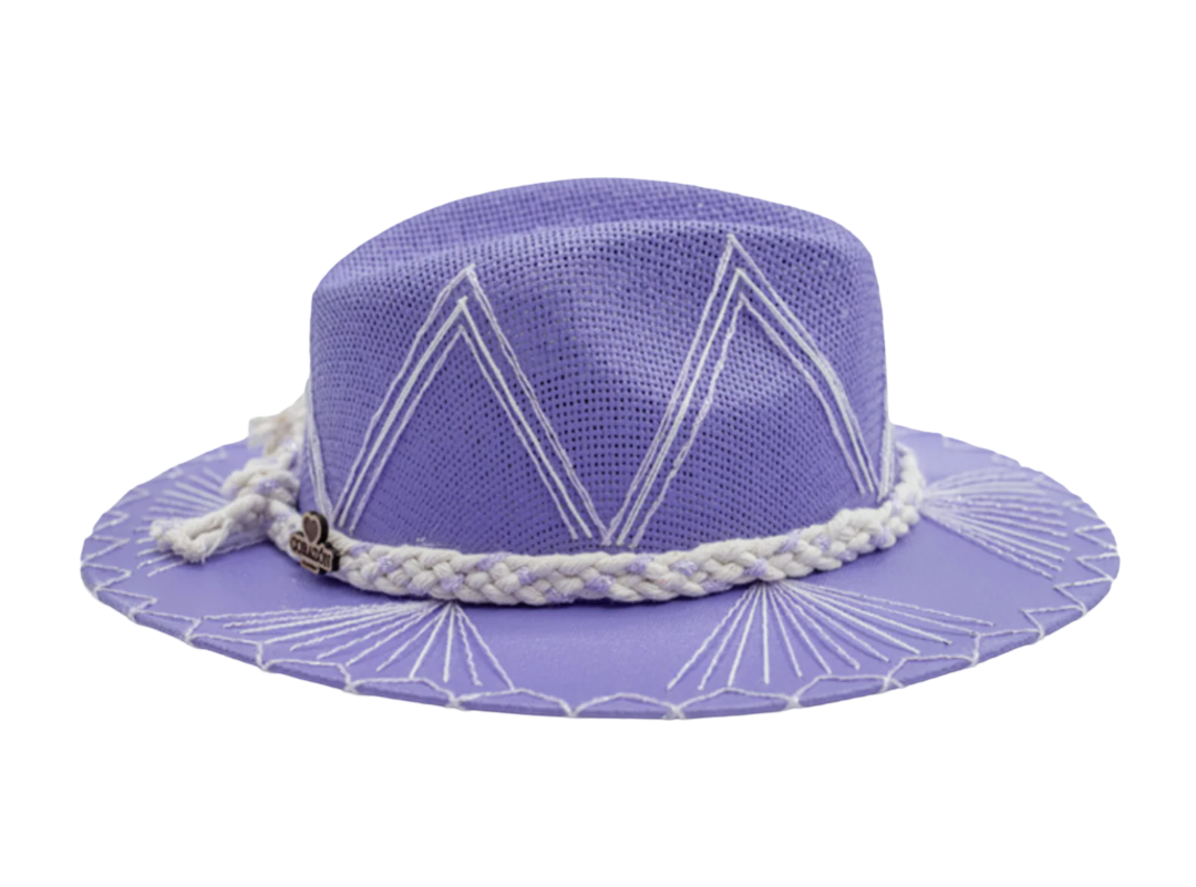 Exclusive Lavender Isabella Bebe Hat by Corazón Playero