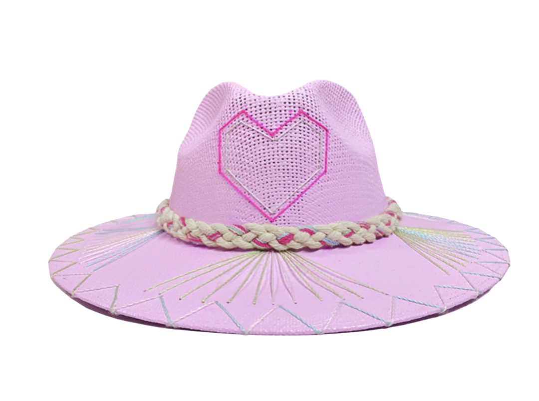 Exclusive Pink Love Bebe Hat by Corazón Playero