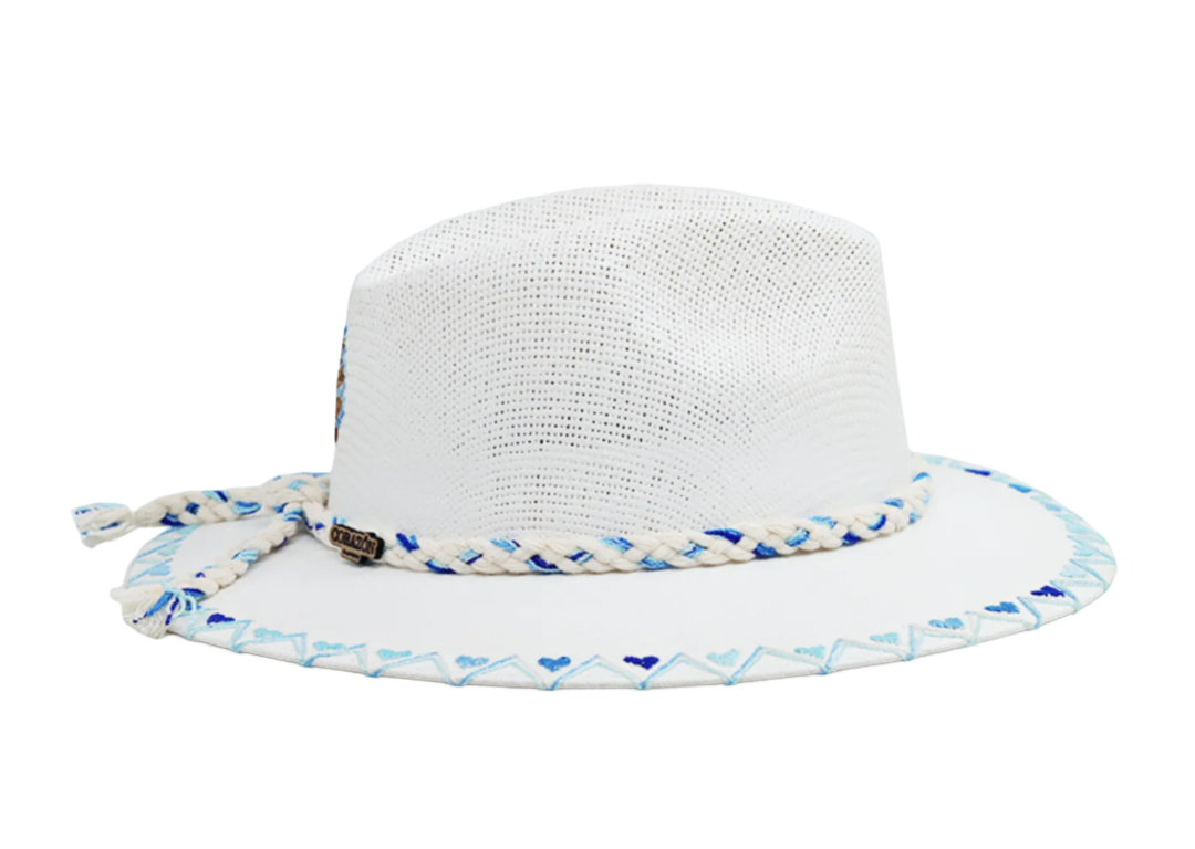 Corazón Tree of Love Blue Bebe Hat by Corazon Playero