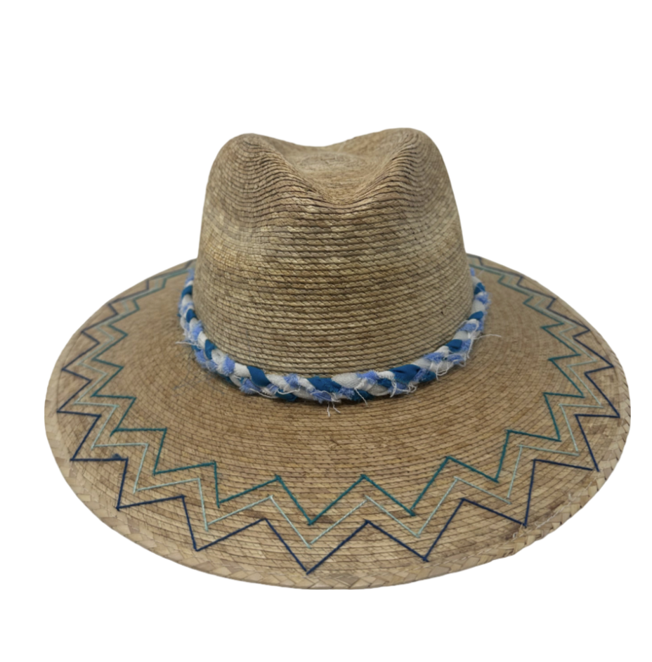 Exclusive Chevron - Blue Hat by Corazon Playero