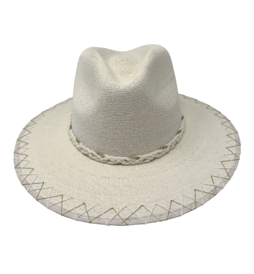 Exclusive Gold Star Palm Hat by Corazon Playero