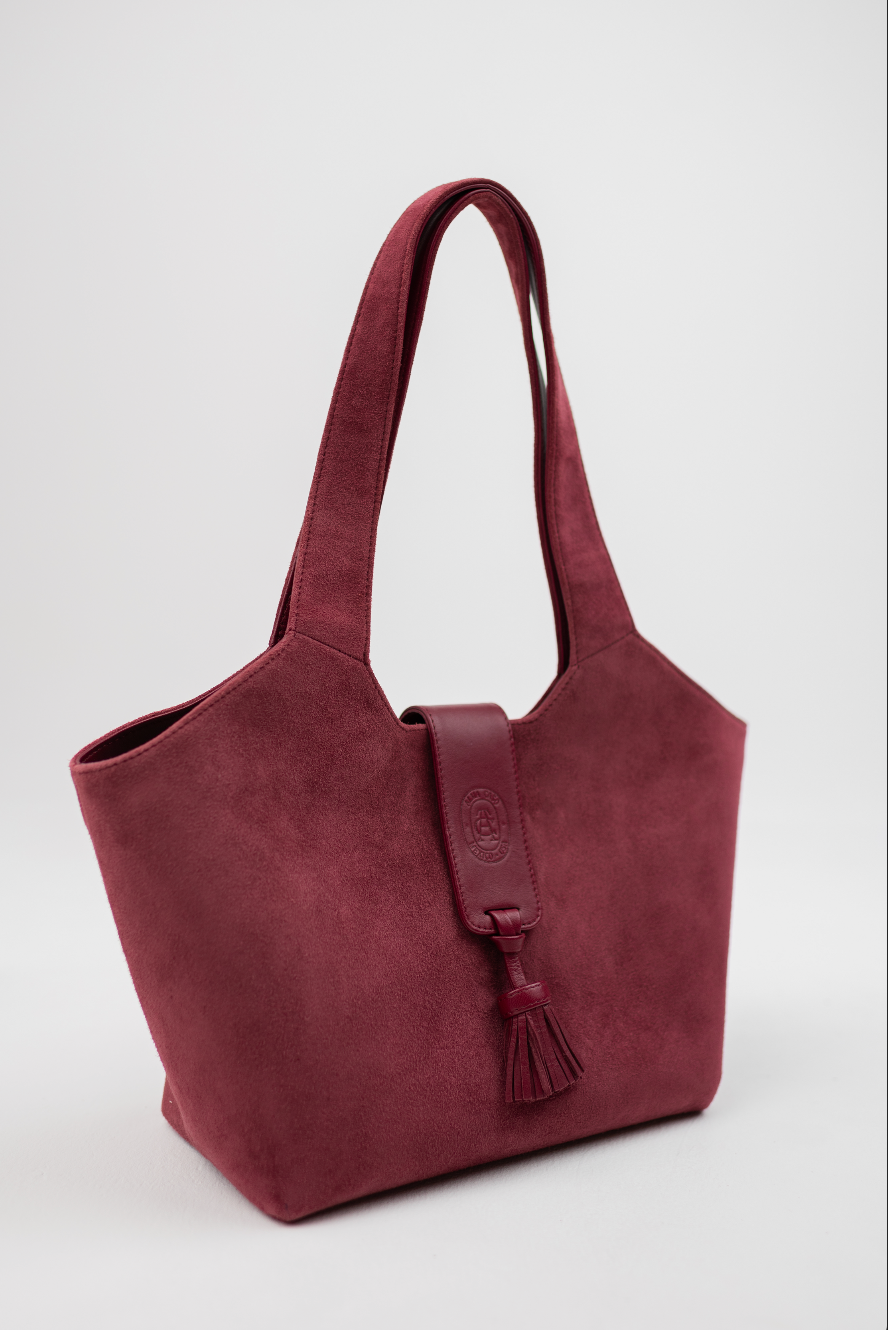 Carolina Bag burgundy by Alma Caso