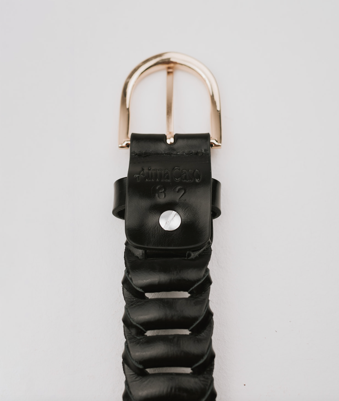 Susanna Belt Black by Alma Caso