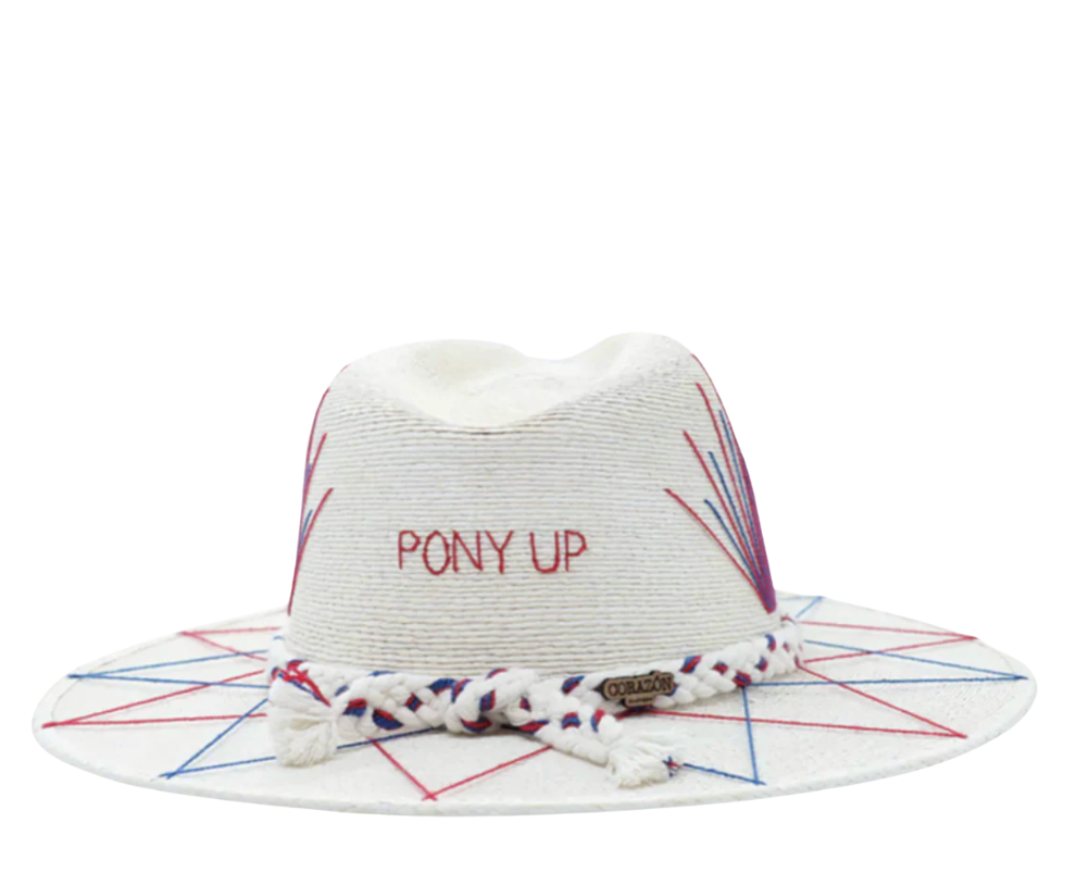 Exclusive SMU Inspired Agave Hat by Corazon Playero