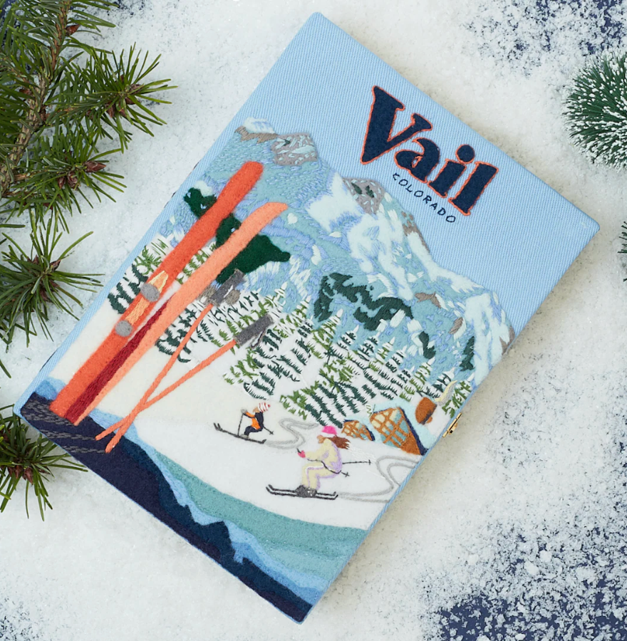 Vail Book Clutch by Olympia Le Tan