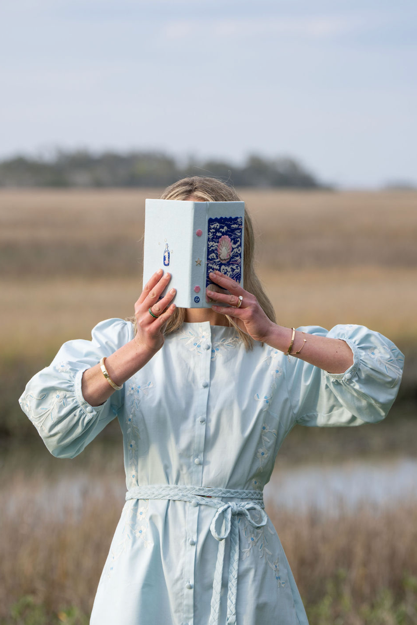 Sea Wonders Book Clutch (Strapped) by Olympia Le-Tan