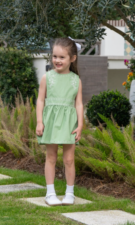 Charli Evans Exclusive: The Adley Girl Dress by Fanm Mon