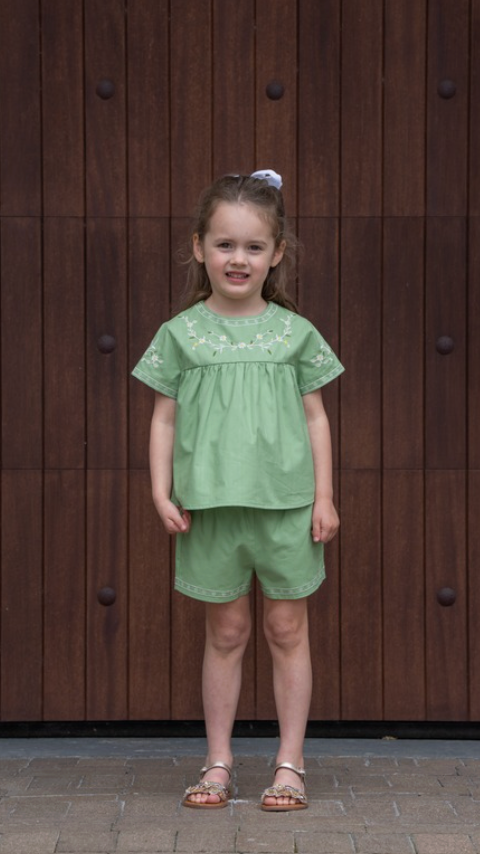 Charli Evans Exclusive: The Holland Girl Set by Fanm Mon