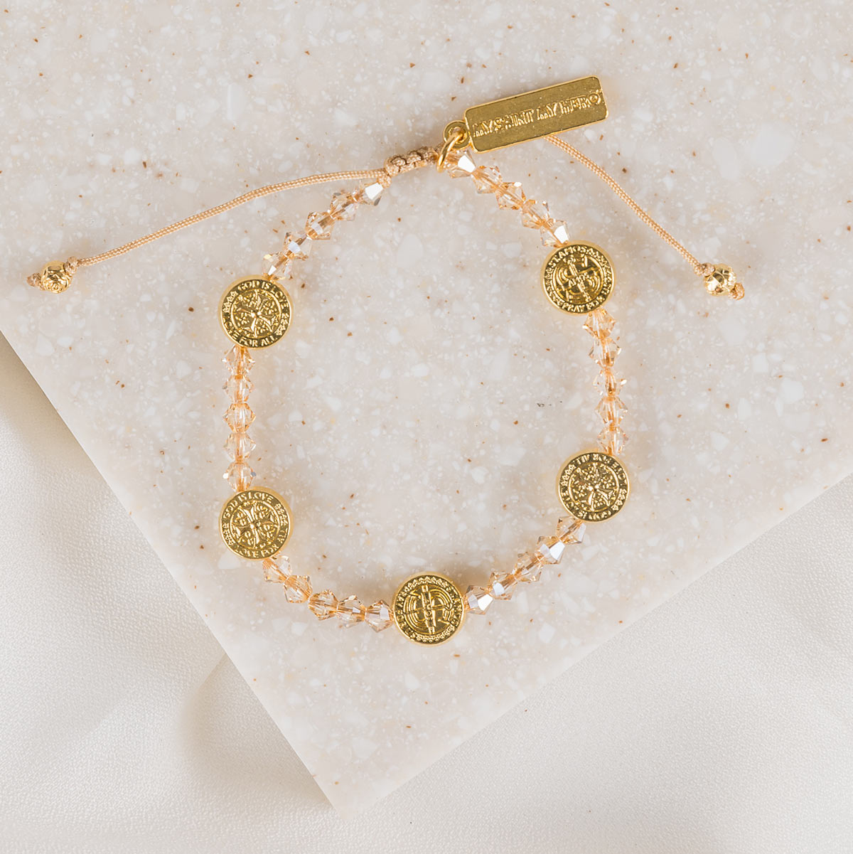 Share the Love Crystal Bracelet by My Saint My Hero