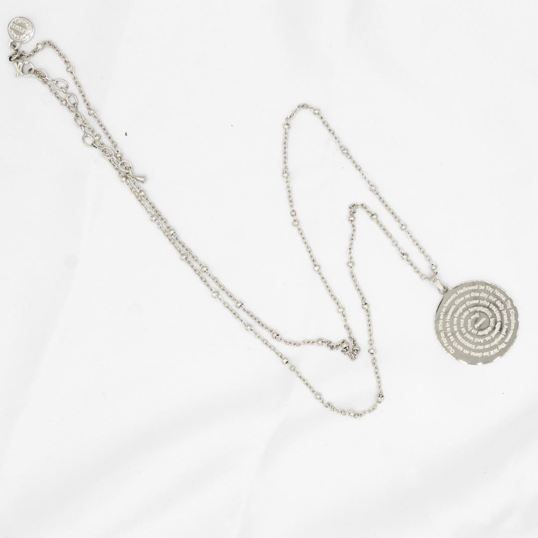 The Lord's Prayer Necklace by My Saint My Hero
