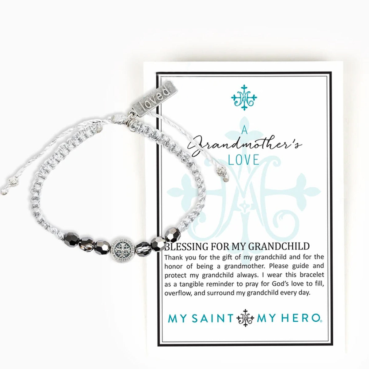 A Grandmother's Love Blessing Bracelet by My Saint My Hero