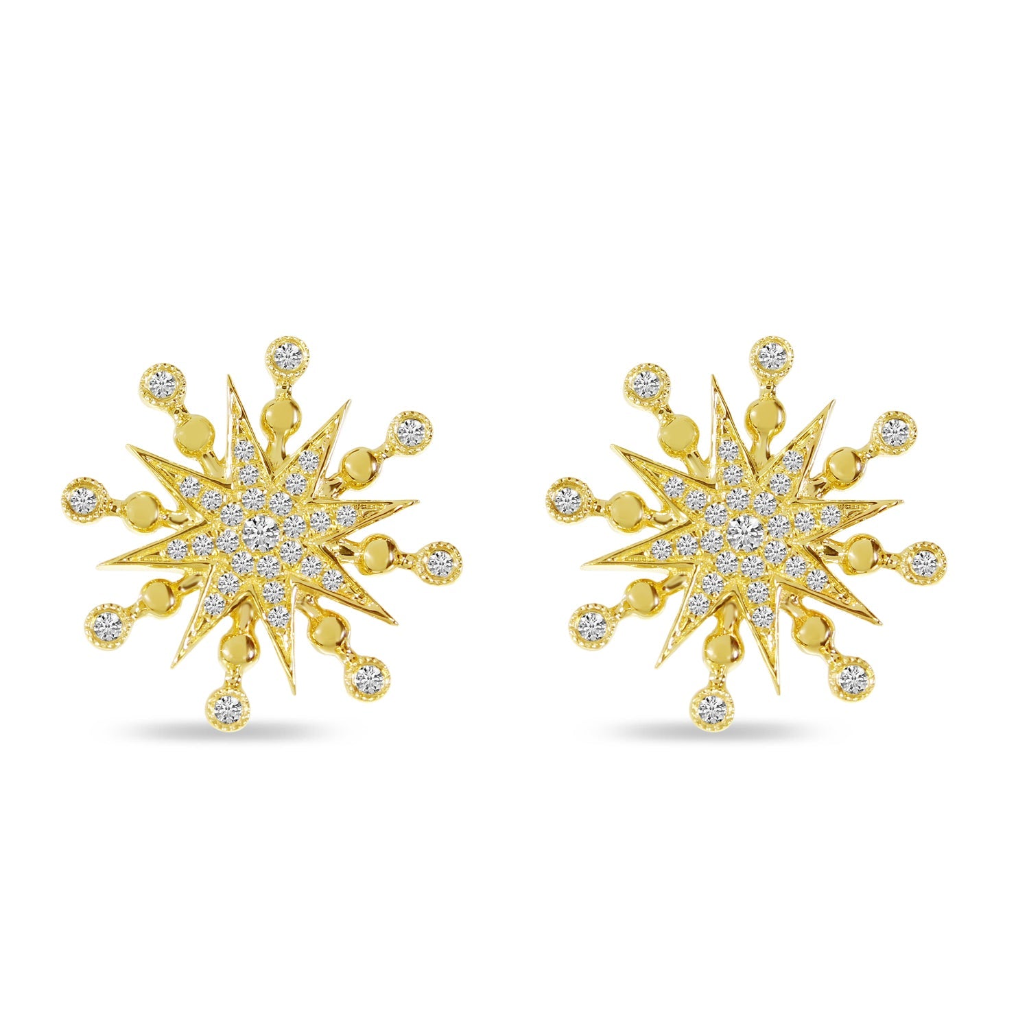 Starburst Studs by Snaffle Bit Bracelet Company