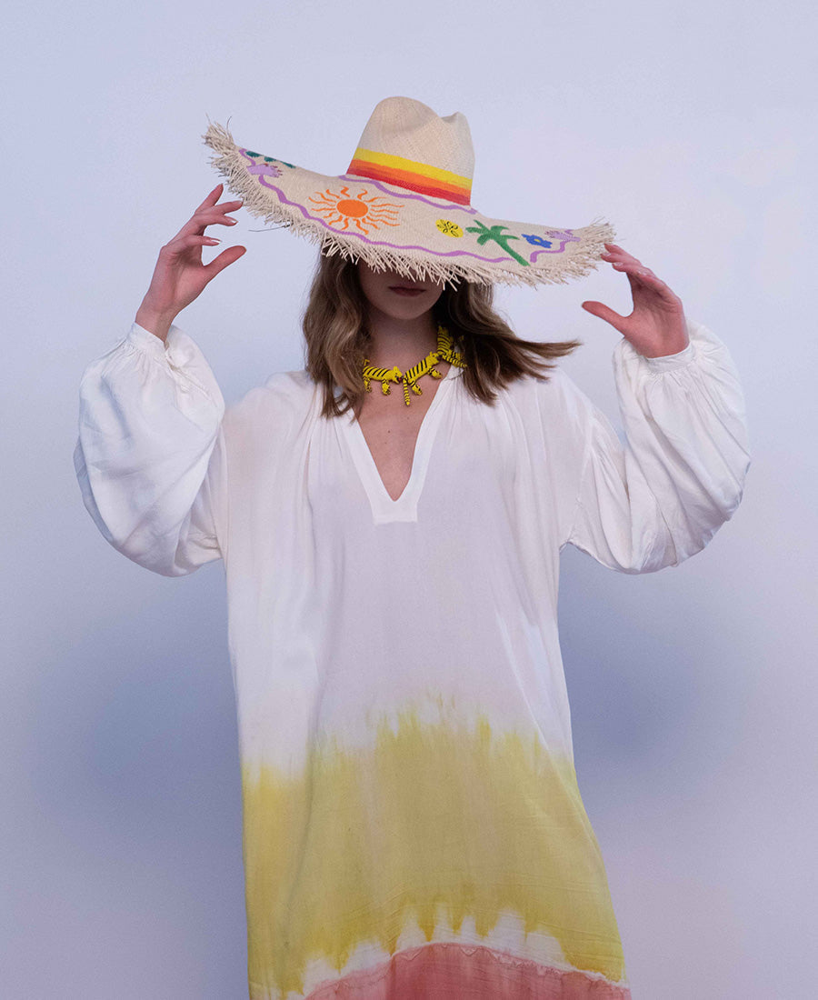 Tiger Party Necklace by Pájara Pinta