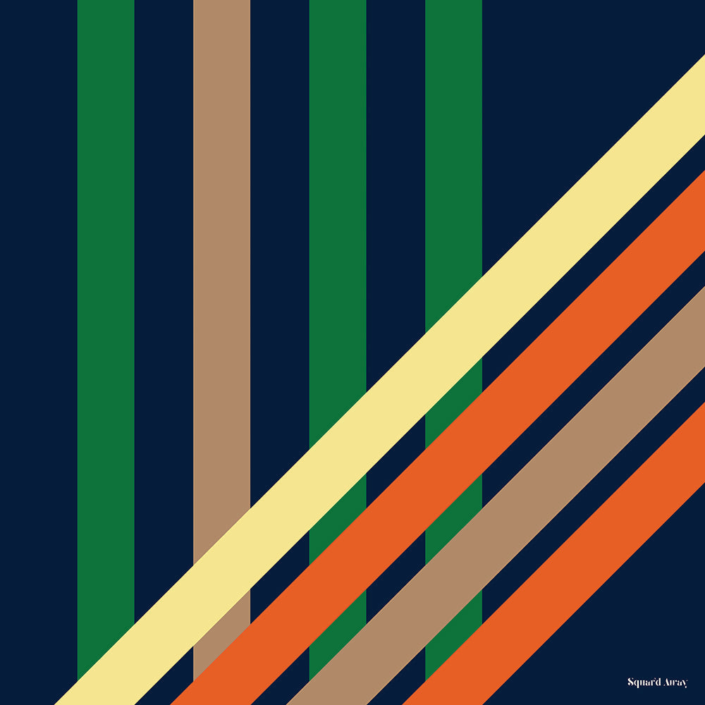 The Select Grande- Navy Blue by Squar'd Away