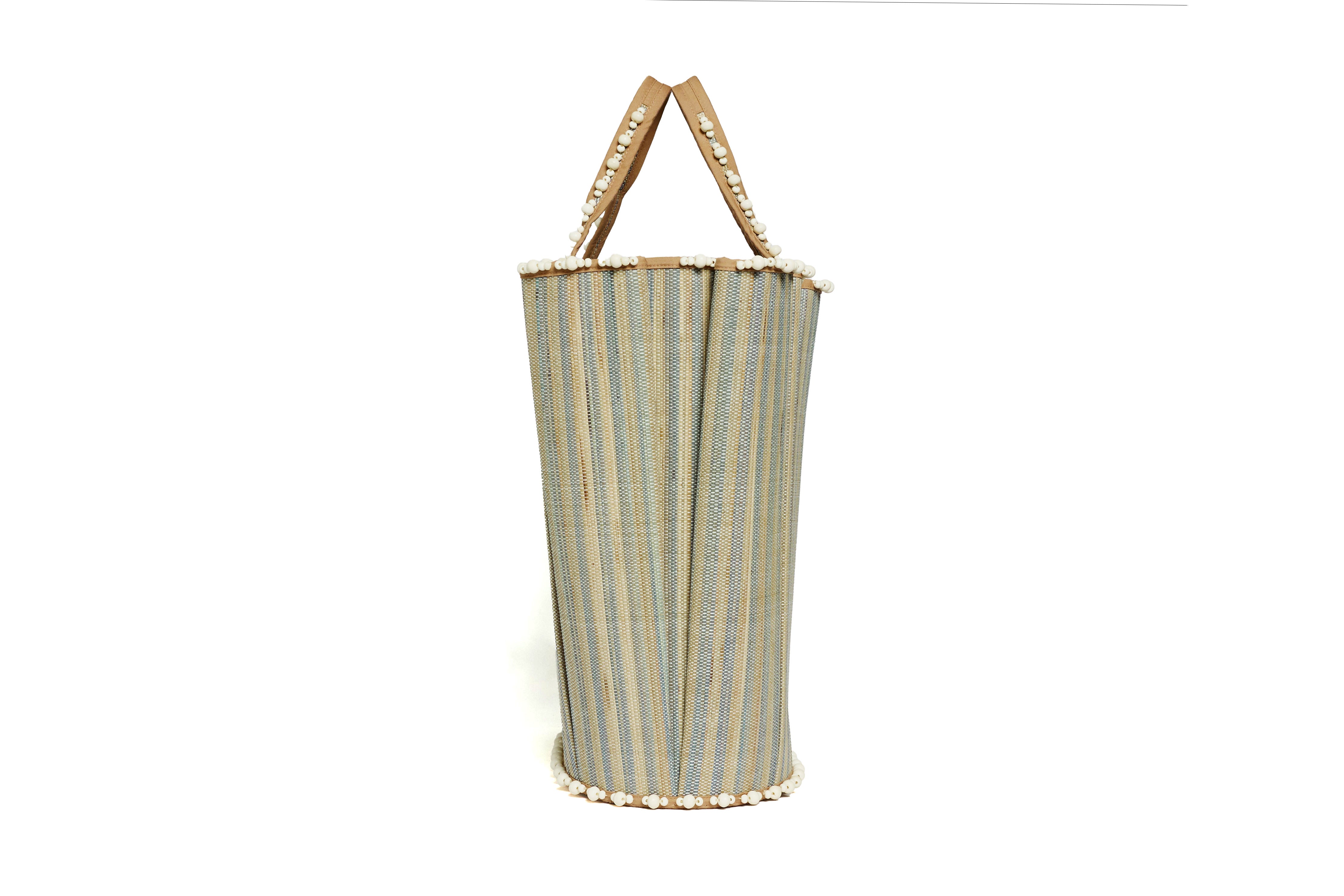 Natalie Simkins Exclusive Azure Caramello | Maxi Tropez Tote by Lorna Murray