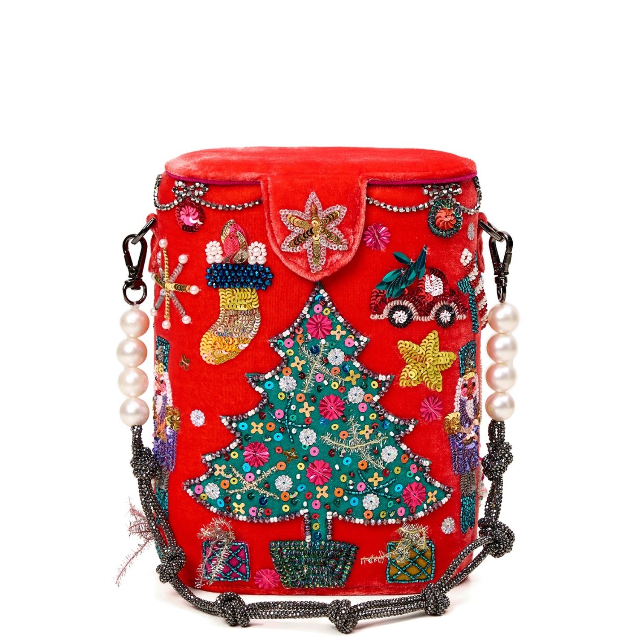 Ugly Christmas Bucket Bag by Simitri