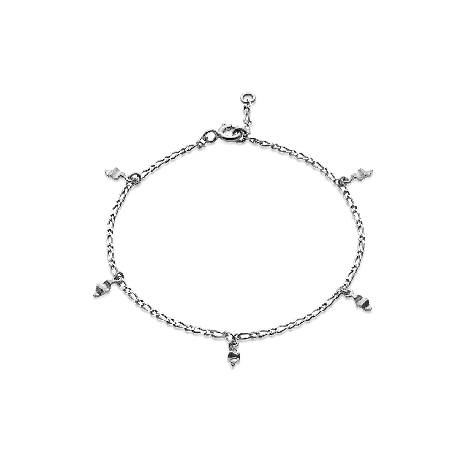 Una Small Bracelet Silver by Maanesten