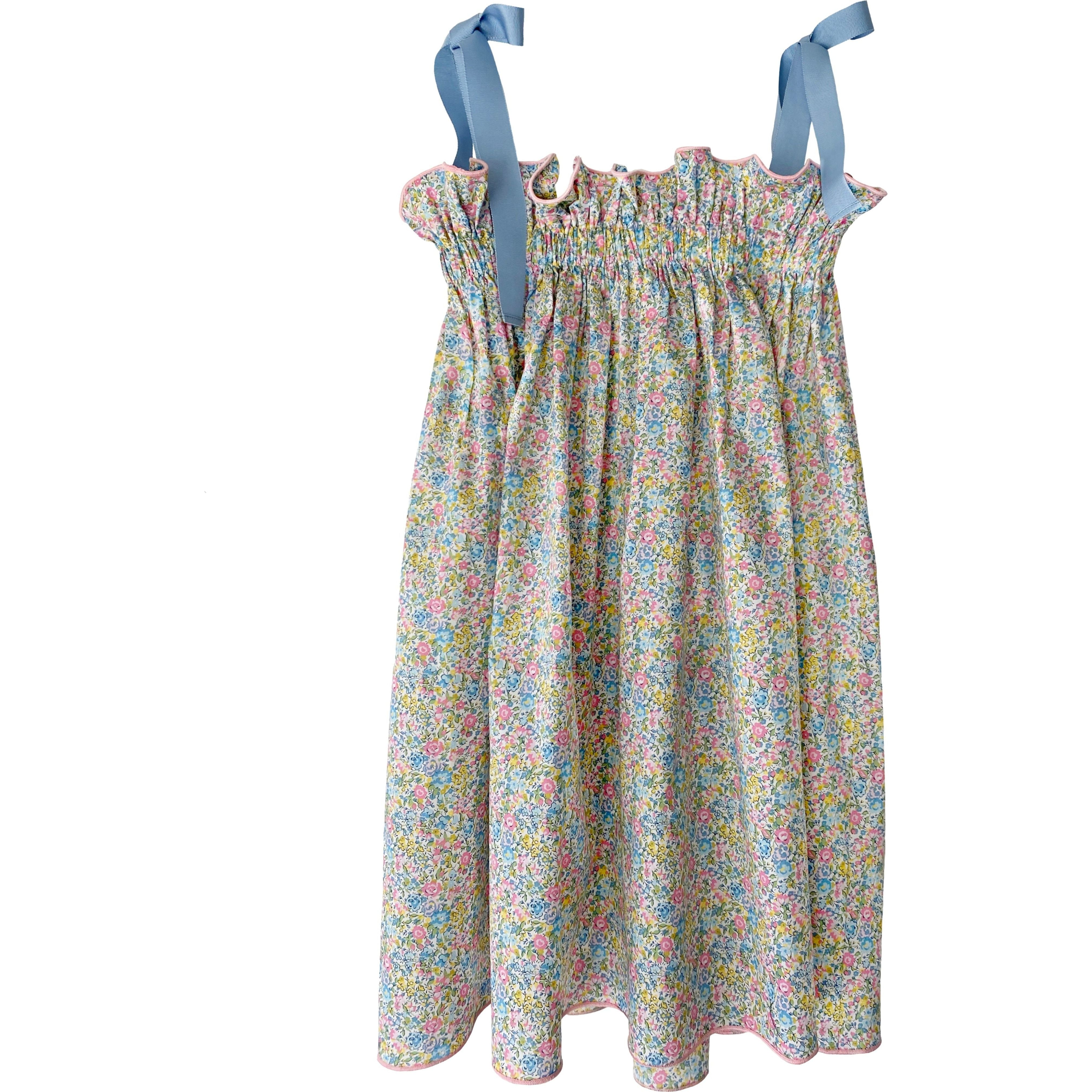 Girls' Jaime Dress in Pastel Ditsy Floral by Casey Marks