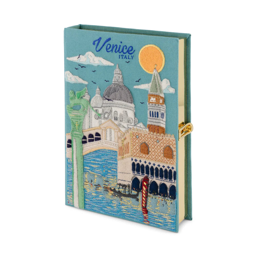 Venice Book Clutch by Olympia Le-Tan