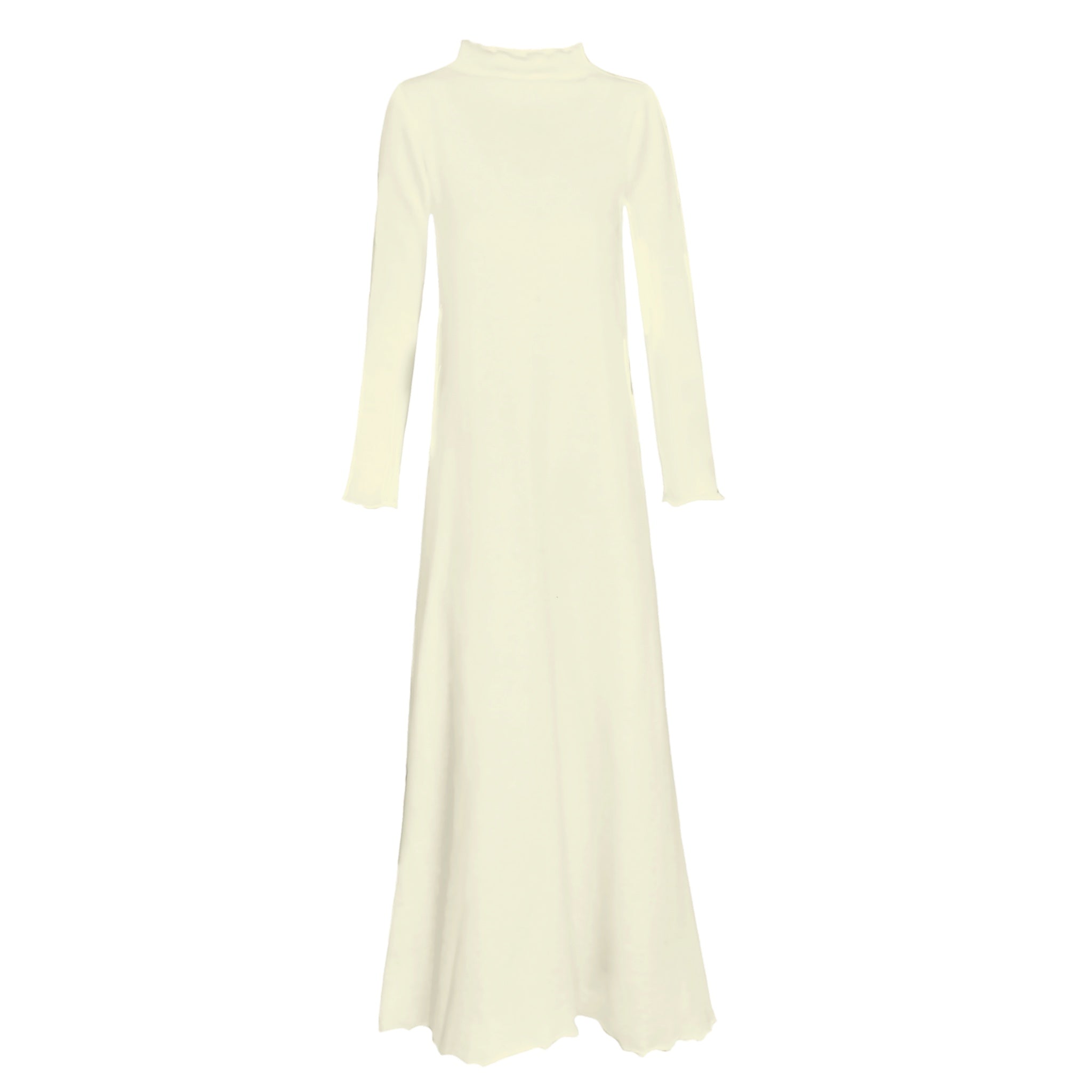 Women's Lounge Dress in Cream French Terry by Casey Marks