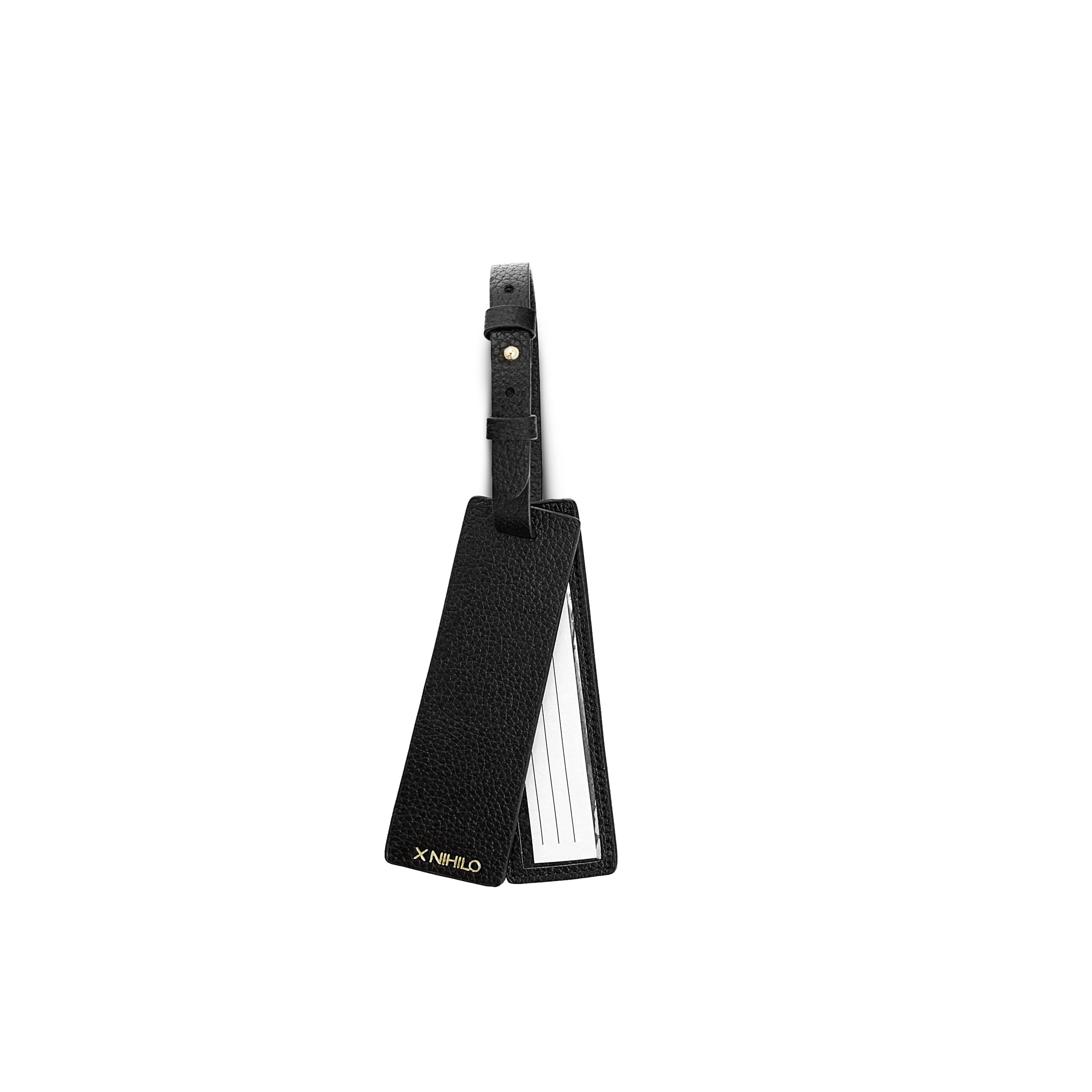St Tropez Luggage Tag | Black by X NIHILO