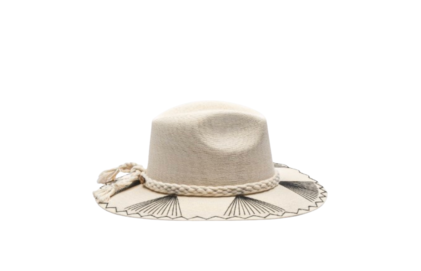 Black Sophie Hat by Corazon Playero -HSG