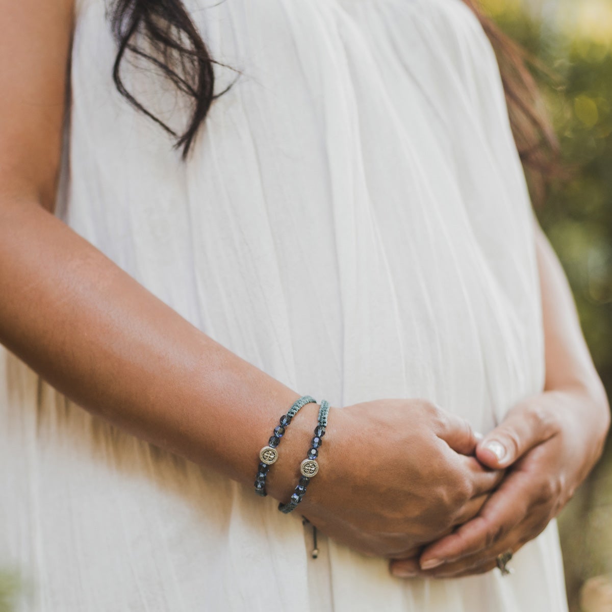 A Mother's Love Blessing for My Child Bracelet by My Saint My Hero