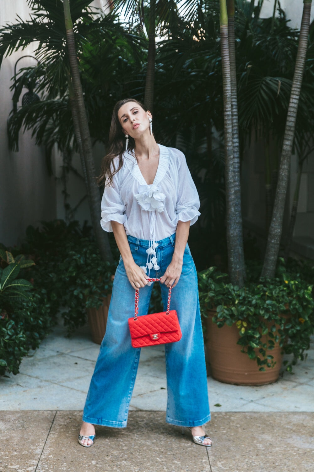 Gol Blouse - White by Rosewater House