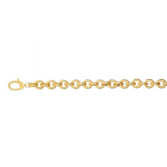 Drover Rope Link Bracelet by George Francis