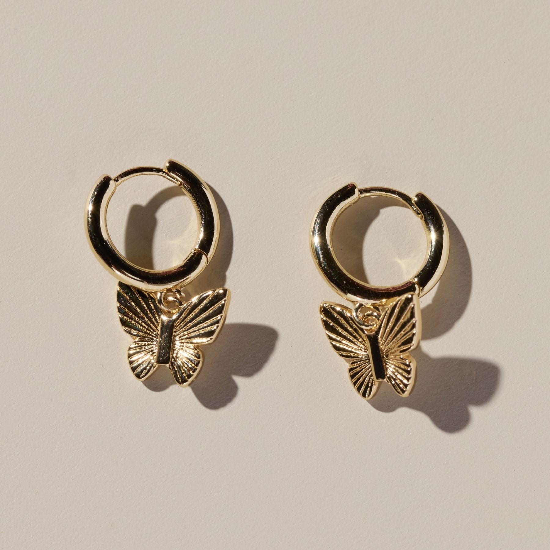 Butterfly Huggies by Nickel & Suede