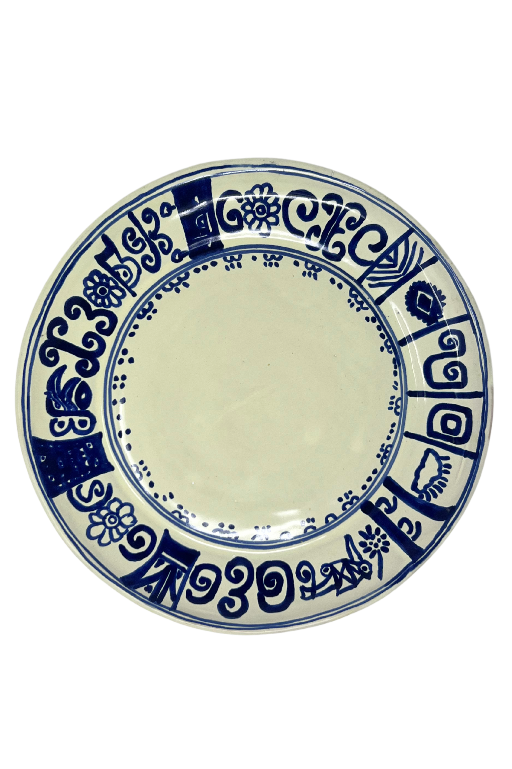 Echoes of the Ancients Charger Plates - Set of 4 by Agave (HerStory Exclusive)