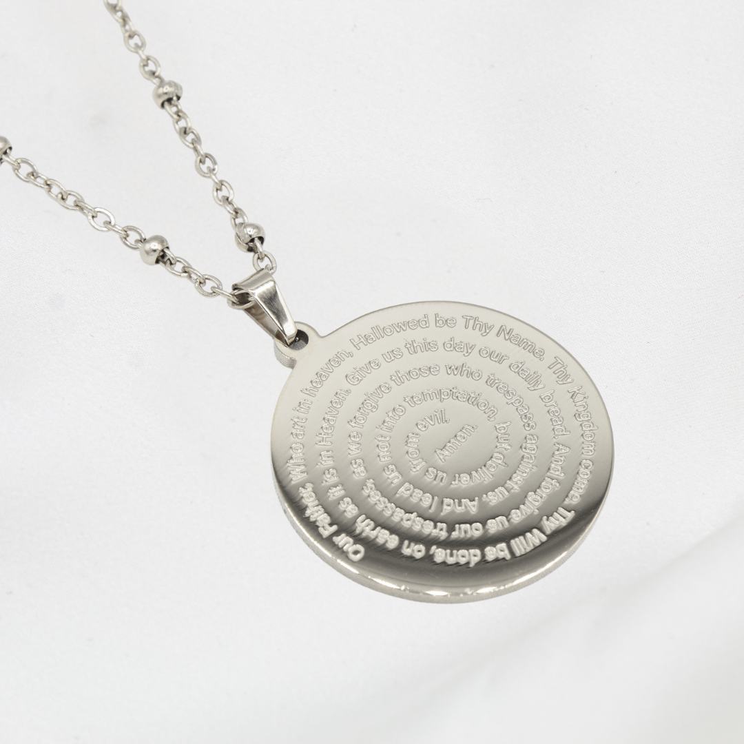 The Lord's Prayer Necklace by My Saint My Hero