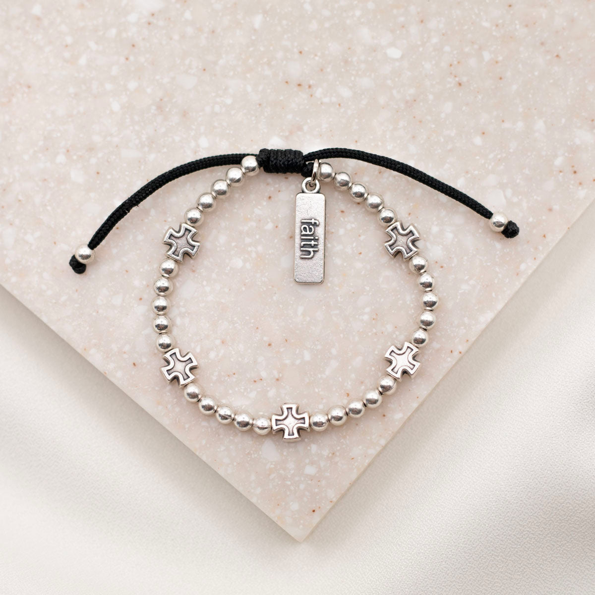 Faith Over Everything Alzheimer's Awareness Bracelet
