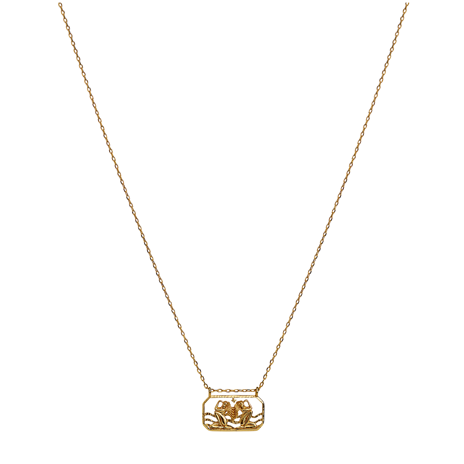 Zodiac Gemini Necklace by Maanesten