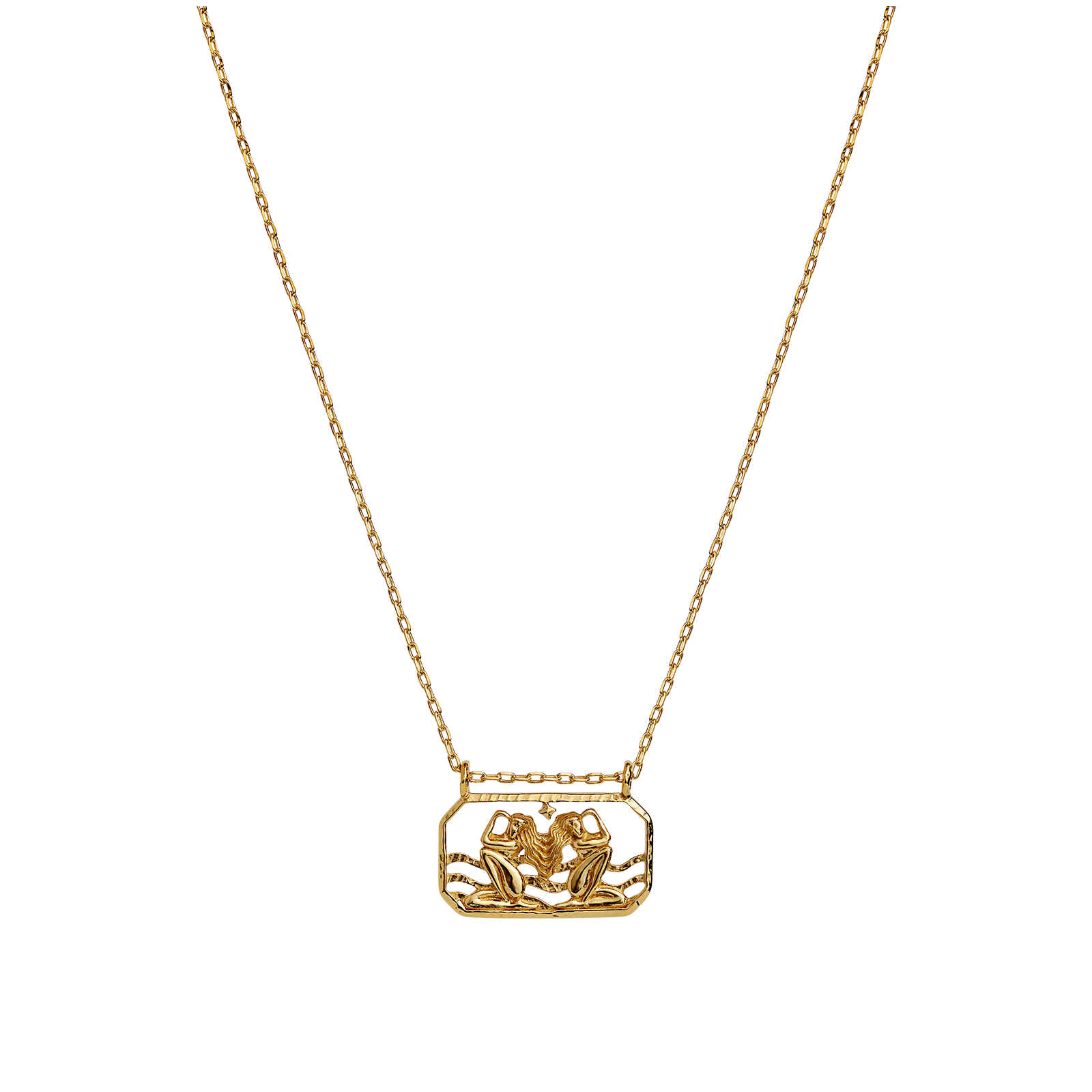 Zodiac Gemini Necklace by Maanesten