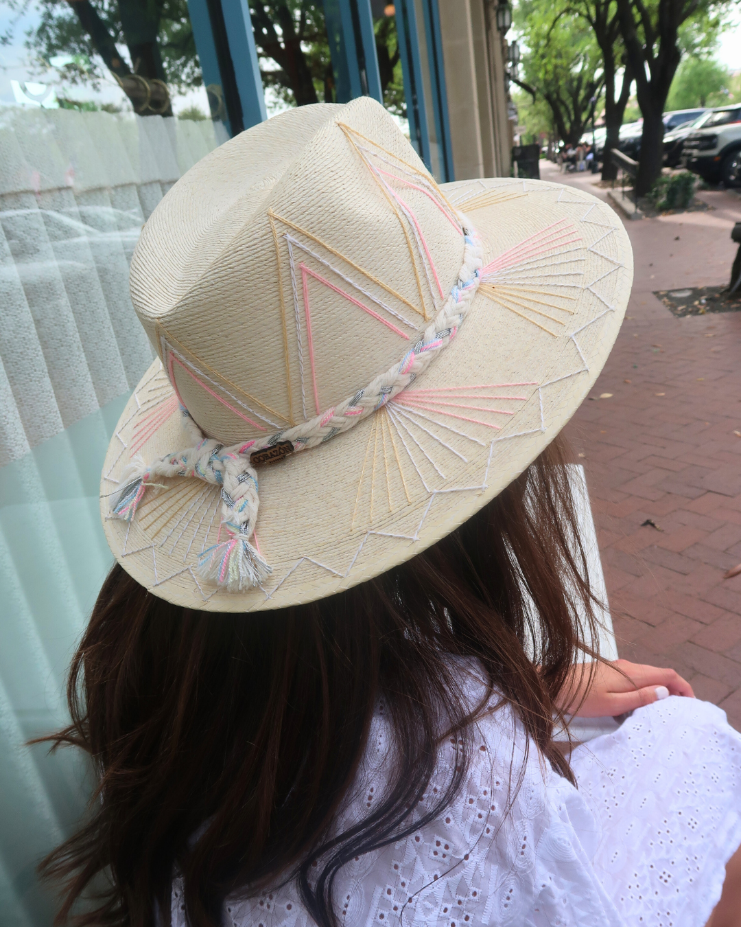 Pretty in Pink Palm Hat | Exclusive Handmade Hat by Corazon Playero
