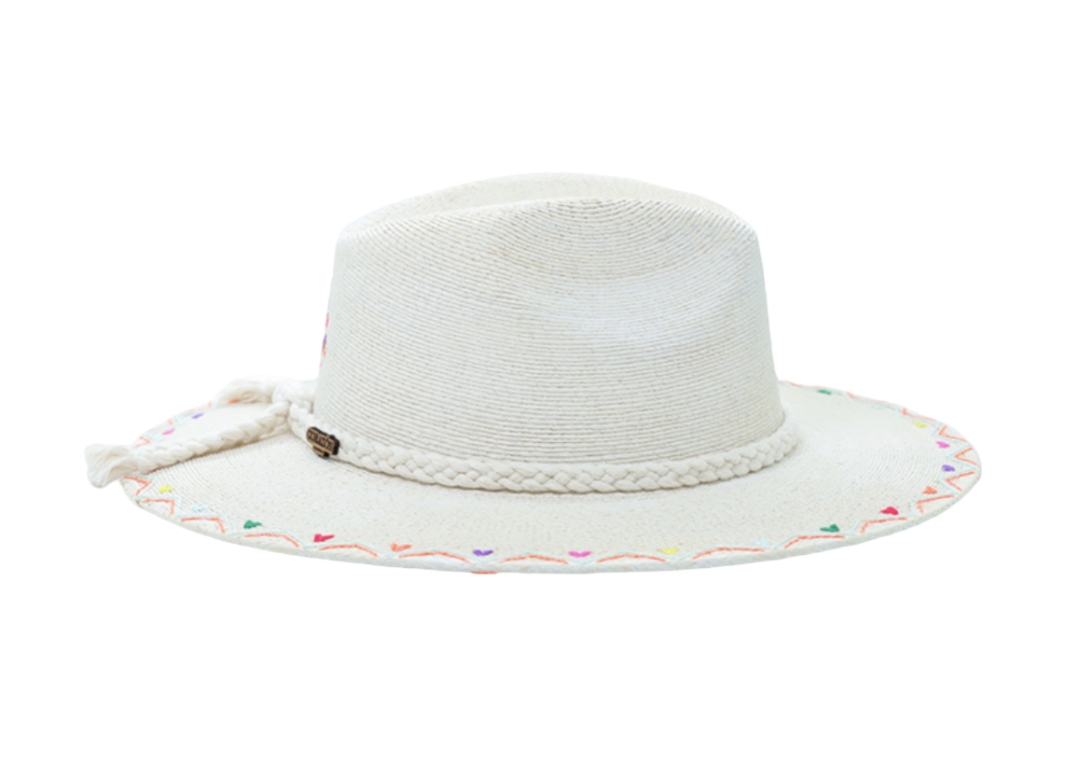 Tree of Love Palm Hat | Handmade Beach Hat by Corazon Playero