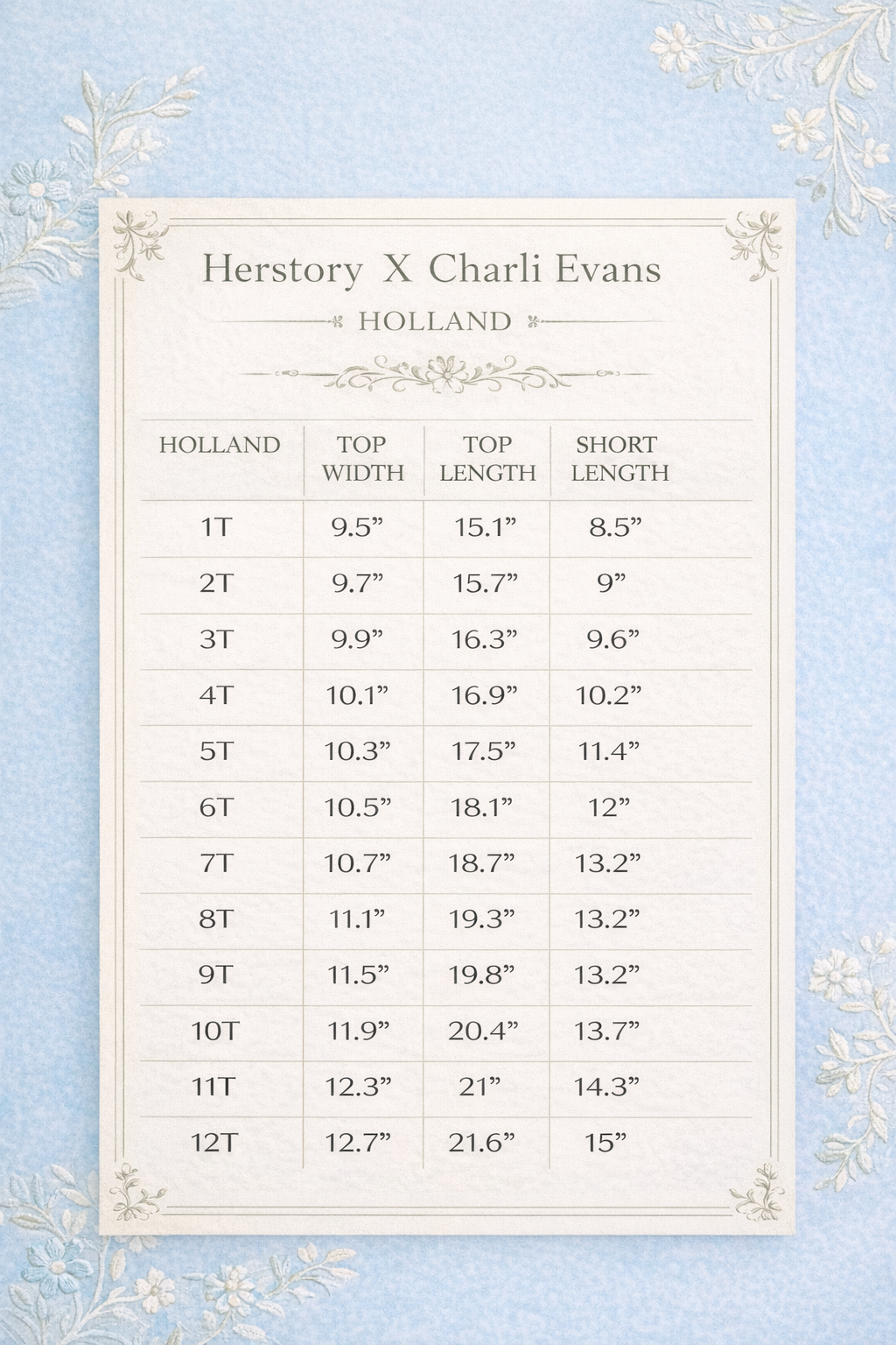 Charli Evans Exclusive: The Holland Girl Set by Fanm Mon