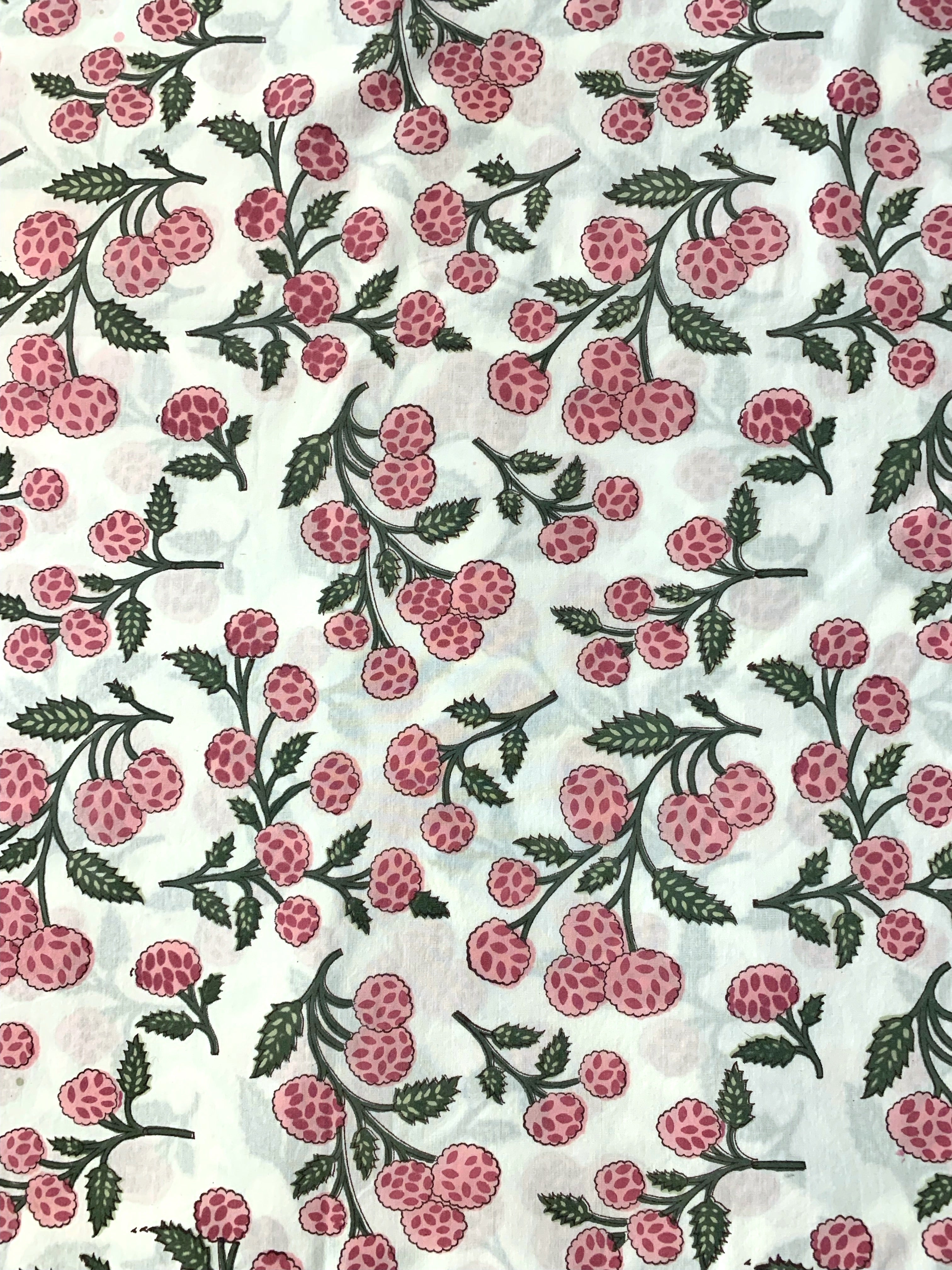 Pink Hydrangea Napkin (Set of 4) by Holly Harris Designs