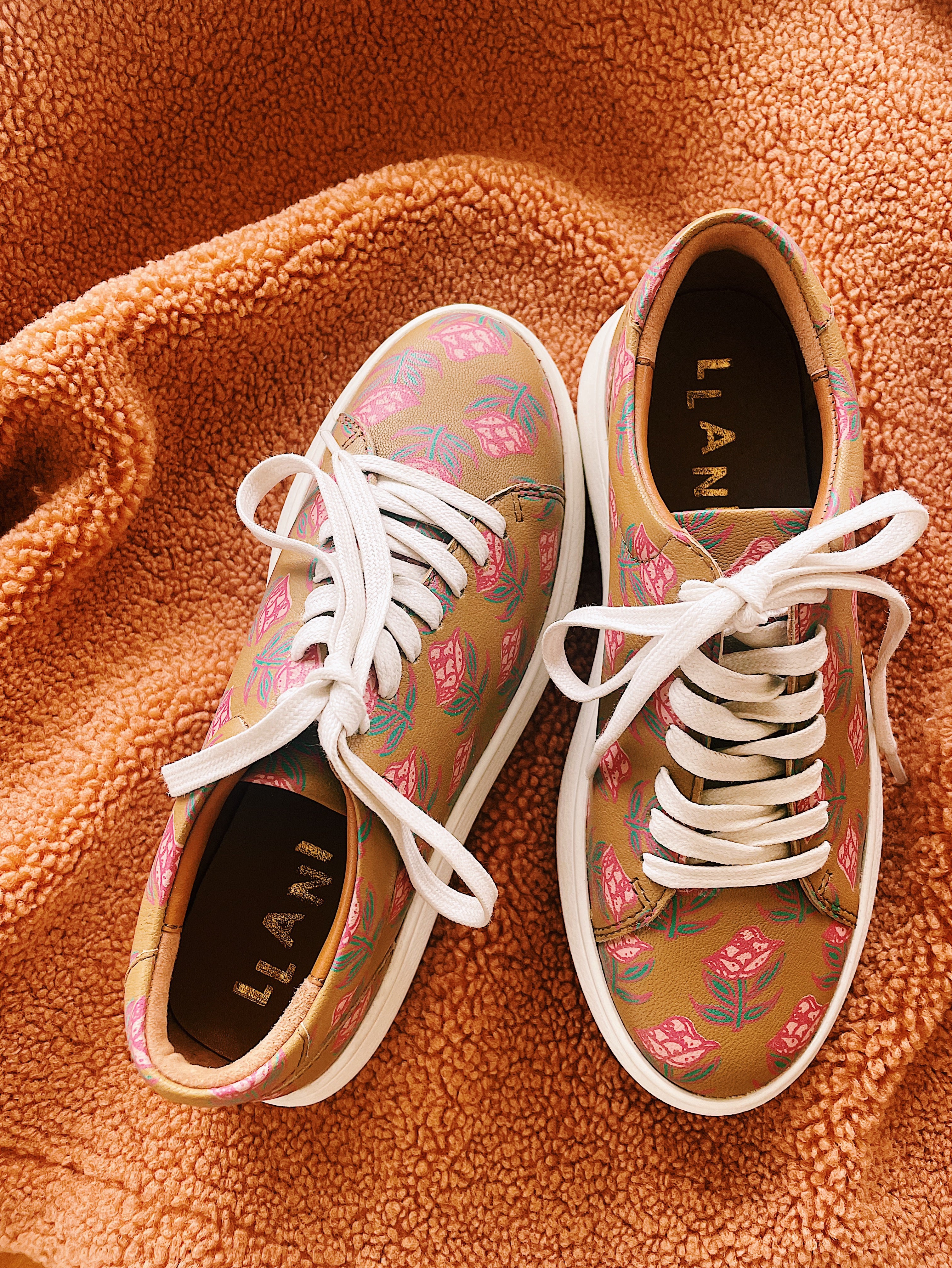 Kavi Leather Platform Sneaker by Llani