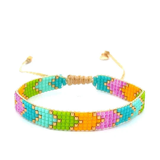 Bracelet - AB8 Chevron Miyuki by Zafiro Jewellers